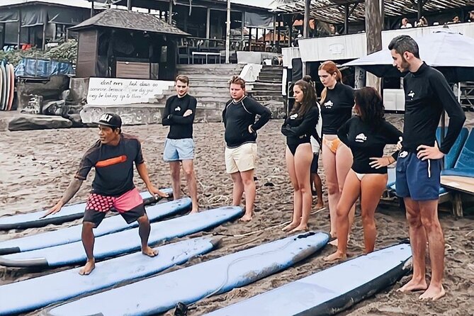2 Hour Private Beginner Surf Lesson Canggu - The beach briefing: your first surf lesson