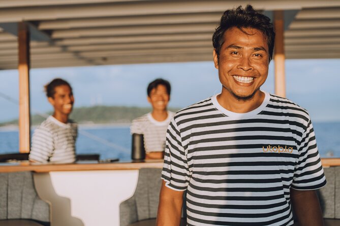 4-in-1 • Gili Islands Half-day Snorkel & Lunch Catamaran Tour - Equipment, safety, and GoPro photos
