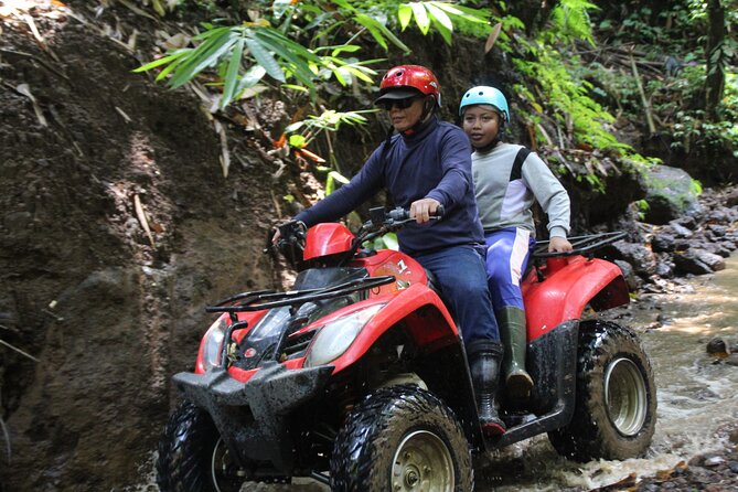 Affordable ATV Quad Bike Adventure In Ubud - Safety Briefing, Boots, and Getting Ready