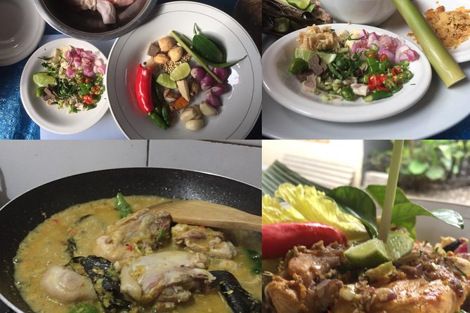 Afternoon Cooking Class & Making Bali Offering with Dinner - The spice paste that carries the meal