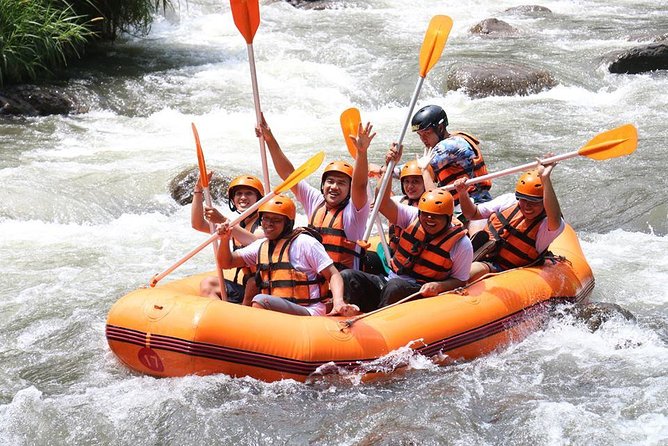 All Inclusive - Toekad Ubud Ayung River Rafting - Starting among rice fields at Toekad’s wantilan lobby