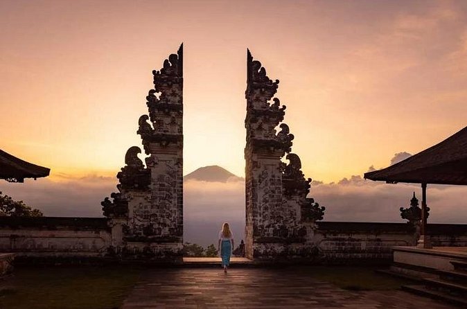 All Inclusives Bali Private Tour Temples Palaces and Nature - The optional swing above the rice terraces
