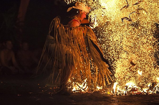An Evening of Bali Traditional Dance - Entering the amphitheater in Batubulan