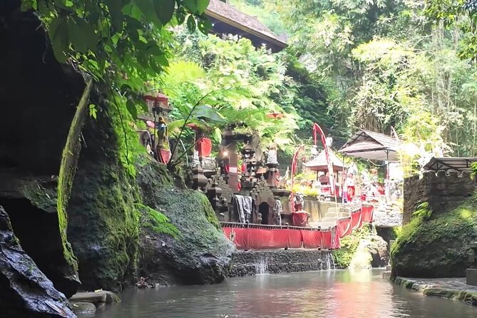Atman Bali Journey water blessing - Making canang at a local home near Ubud