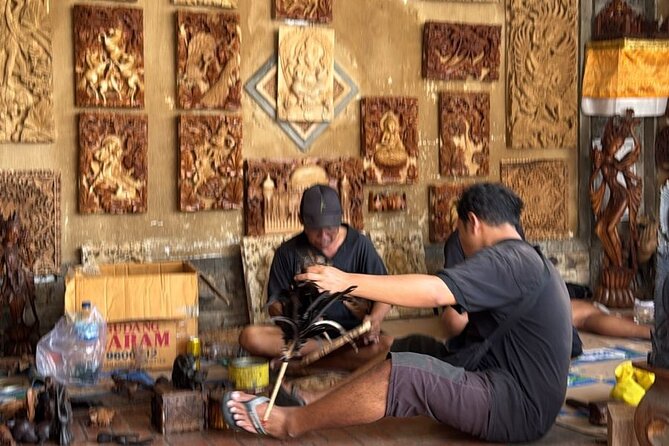 ATV Cave Waterfall And Ubud Hidden Gems Private Tour - Kemenuh Monkey River and the Petanu rainforest