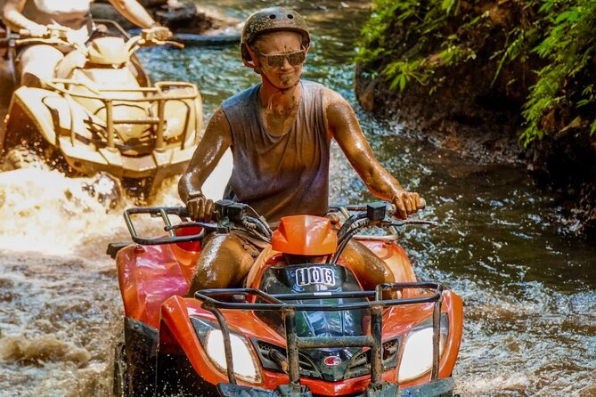 ATV Quad Bike Bali with Gorilla Cave & Lunch at Cretya Sunset - Waterfalls and the final stretch