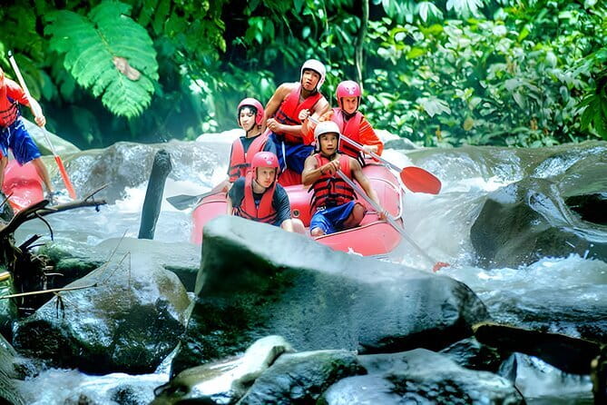 Ayung White Water Rafting and Bali ATV Ride Packages - Riding an ATV through terraces and village roads