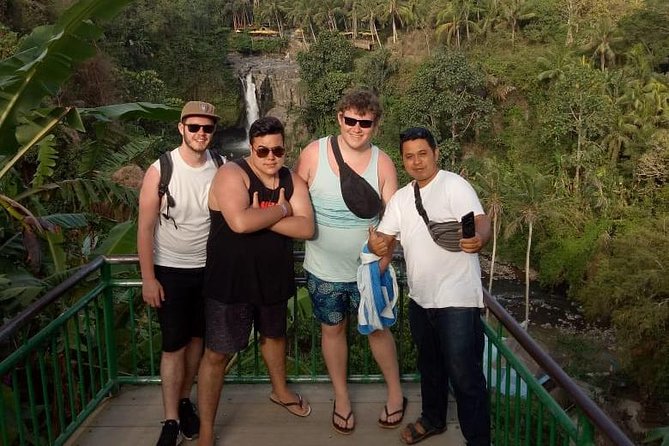 Bali ATV Blue Lagoon Snorkeling Private Guided Tour Free WiFi - Tegenungan Waterfall in a one-hour stop