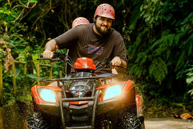 BALI ATV Kuber Through Historic Tunnel and Scenic Waterfalls - Jungle Tracks, Mud, and Waterfalls