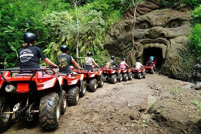 Bali ATV Quad Adventure - Ubud Monkey Forest and Waterfall - Entering the Sacred Monkey Forest Sanctuary