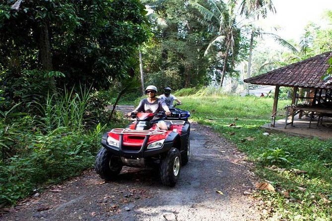 Bali ATV Quad Bike and River Rafting with private transfer - Walking down to the Ayung River near Ubud
