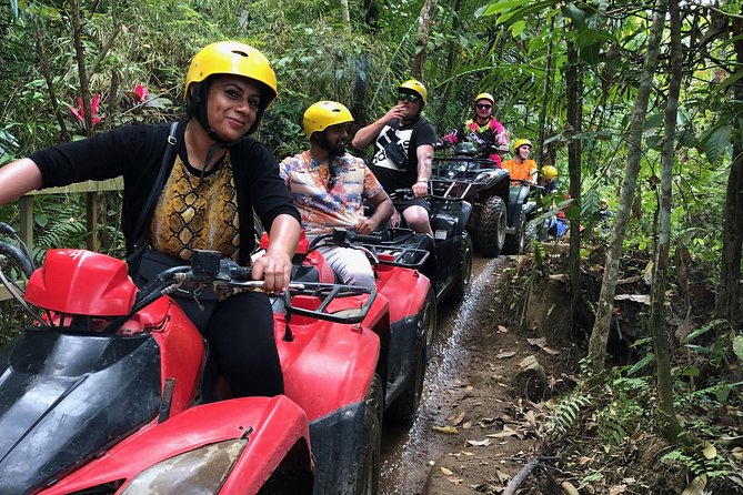 Bali Atv Quad Bike Through Tunnel and Waterfall - What the $50 price includes