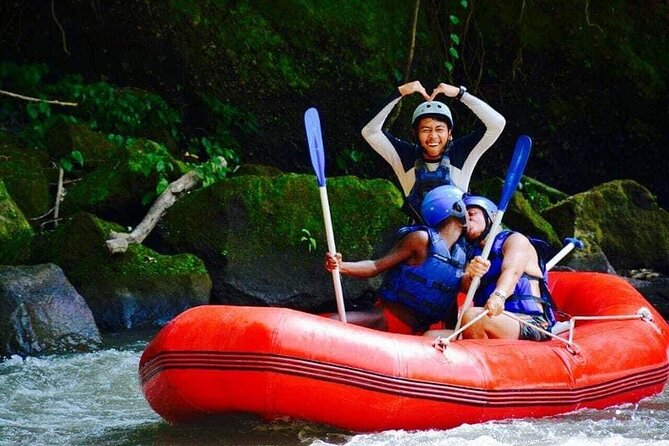 Bali ATV Quad Bike Through Tunnel, Waterfall, White Water Rafting - Ayung River Rafting: Jungle Views and Steep Stairs