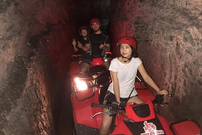 Bali ATV Quad Bike Through Tunnel, Waterfall, White Water Rafting - Buffet Lunch and Useful Changing Facilities