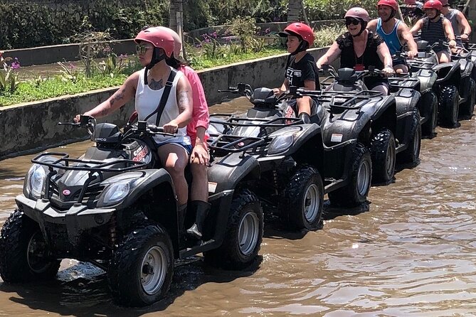 Bali ATV Quad Bike Through Tunnel, Waterfall, White Water Rafting - Who Will Get the Most From This Tour?