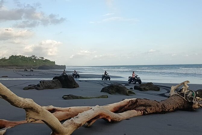 Bali ATV Ride In the beach sunset atv tour - Sunset claims, viewpoints, and the Tanah Lot stop
