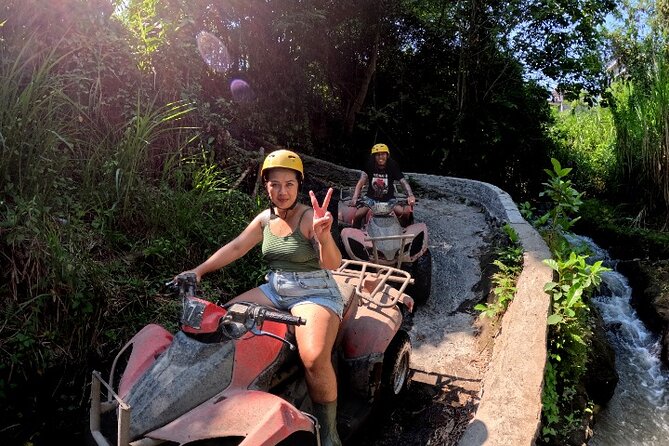 Bali ATV Ride Ubud Waterfall, Ricefield,River,Barong Cave, Lunch - Villages, forests, and rice fields