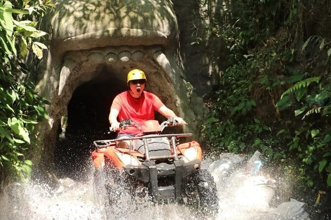 Bali ATV Ride Ubud Waterfall,RiceField,River,Kingkong-Temple cave - What the 1.5-hour ATV route feels like