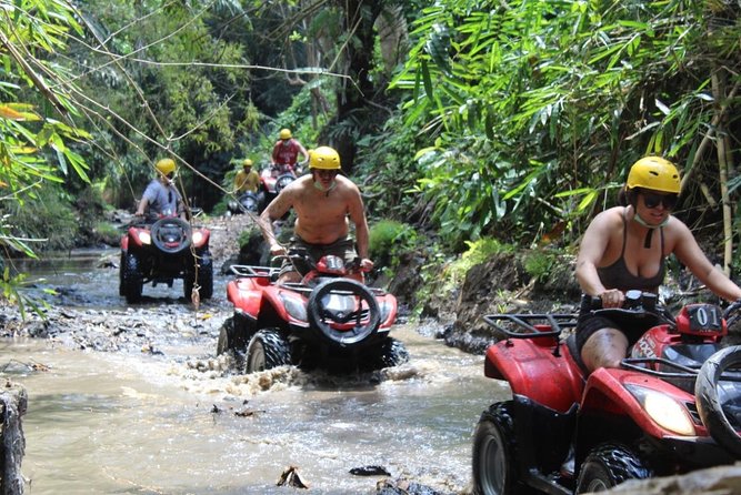 Bali Atv Riding through Cave and Waterfall - From Kuta to Singapadu by Private Car