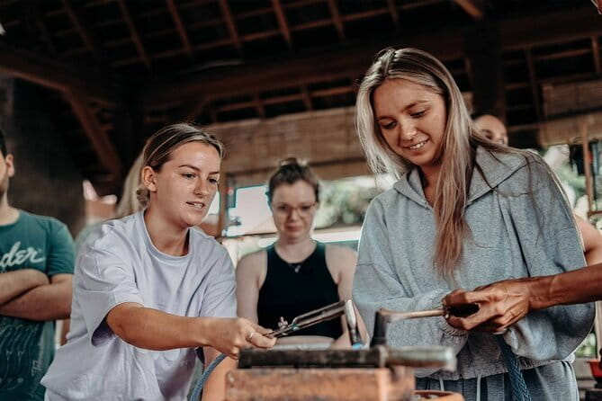 Bali Canggu Silver Jewelry Making Experience - The finished ring or pendant