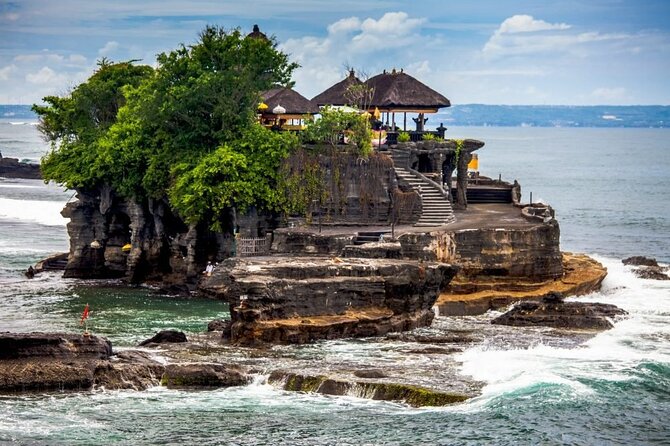 Bali Day Trip to Ubud Highlight Tour and Tanah Lot Temple - Sacred Monkey Forest Sanctuary: temples, trees, and gray macaques