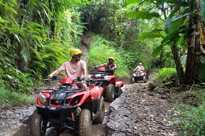 Bali : Gorilla Cave ATV & Ubud White Water Rafting With Lunch - One day, two sides of Bali