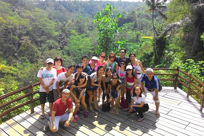 Bali Hindu temple, Rice terrace, Waterfall -All Inclusive - Lunch beside the rice fields or Sapat River