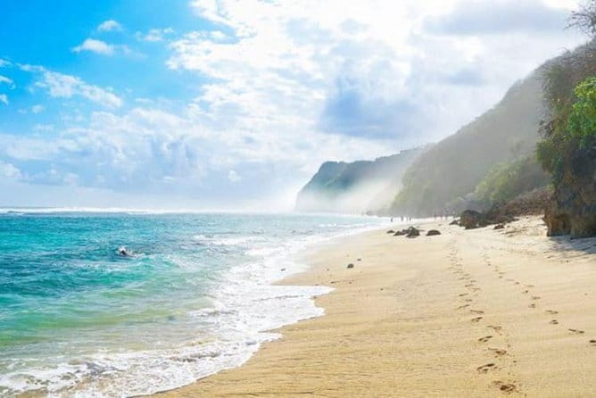 Bali Horse Riding Seminyak Beach Experience Private Transport - Pantai Double Six and the coastal views