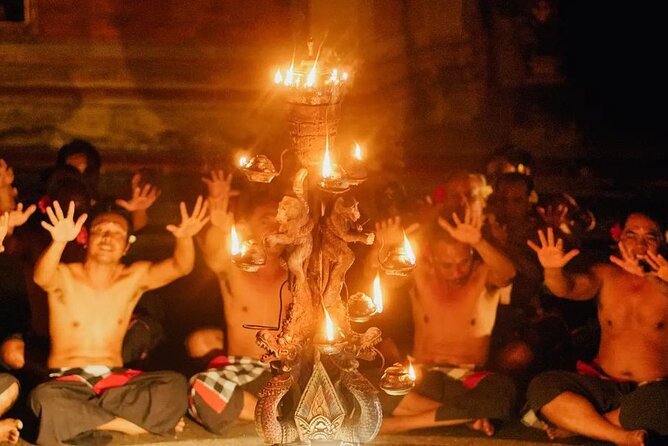 Bali Kecak Fire Dance Show at Tanah Lot, Tabanan with Transport - Following the Ramayana through movement and fire