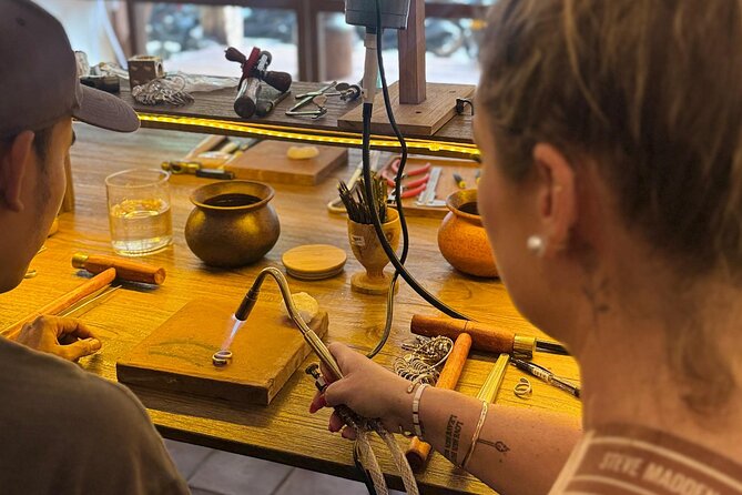 Bali Kuta Silver Jewelry Making Class & Take home your Creation - What this Kuta silver class is really like