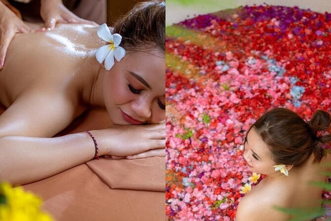 Bali Luxury Spa Massage and flower Bath 2 hour Treatmen - Arrival, ginger tea, and choosing your oil