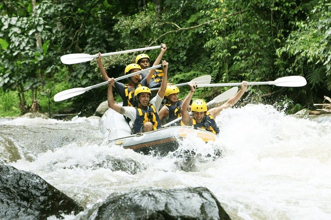 Bali Mason Adventure White Water Rafting - The 9.6-kilometer rafting route