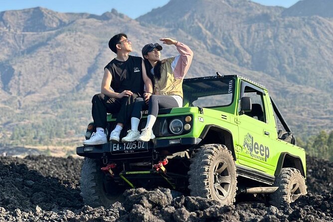 Bali Mount Batur Jeep Sunrise and Black Lava Jeep Tour - Reaching Mount Batur before dawn