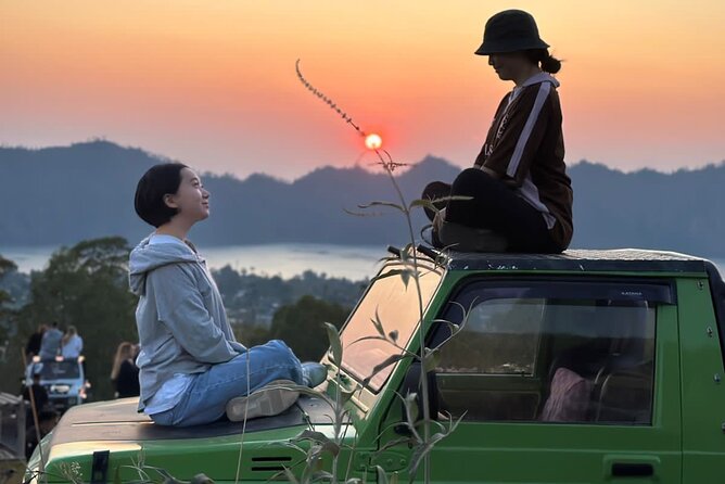 Bali Mount Batur Jeep Sunrise and Black Lava Jeep Tour - The Jeep ride to Mount Batur’s sunrise viewpoint