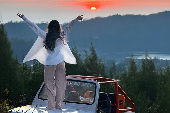 Bali: Mount Batur Jeep Sunrise & Hot Springs - All Inclusive - Relaxing at the natural hot spring