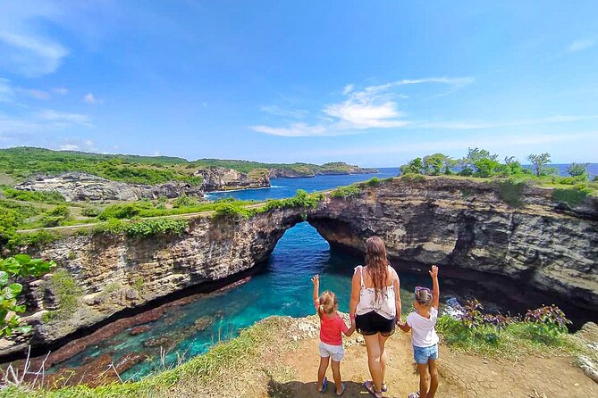 Bali-Nusa Penida. West Part. Private car. All-inclusive - Angel’s Billabong and an important access warning