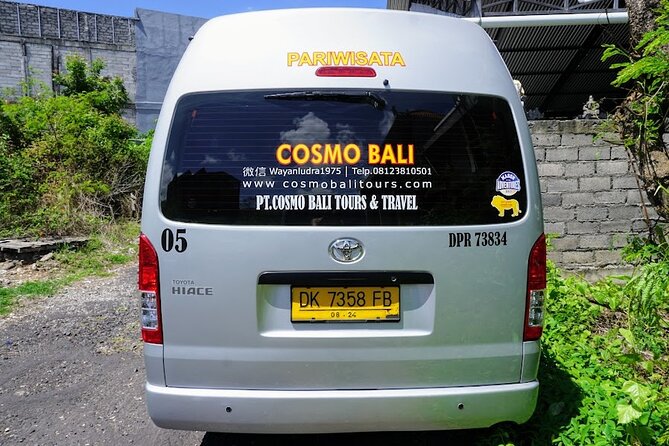 Bali Private Car Charter - What this charter does not provide