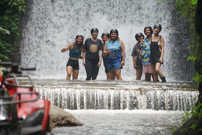 Bali Quad Bike Through Gorilla Cave - Monkey Forest and Waterfall - Ubud Monkey Forest among temples and macaques