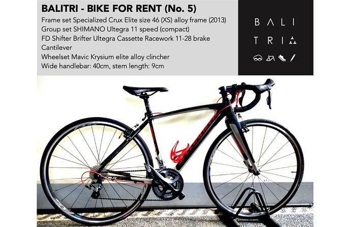 Bali road bike hire / rent - Why this rental suits a serious Bali ride
