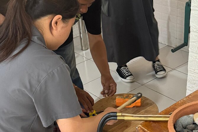 Bali: Silver Jewelry Making Class in Seminyak and Legian - From raw silver to a finished piece