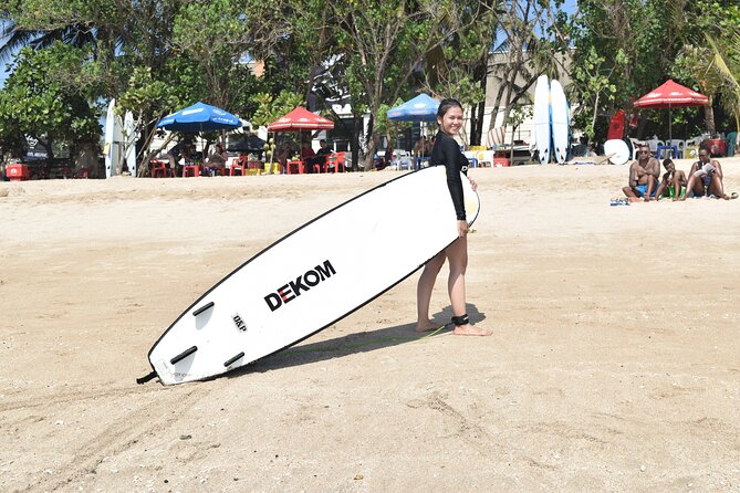 Bali Surf Lesson in Kuta by Dekom - Starting at Kuta Beach