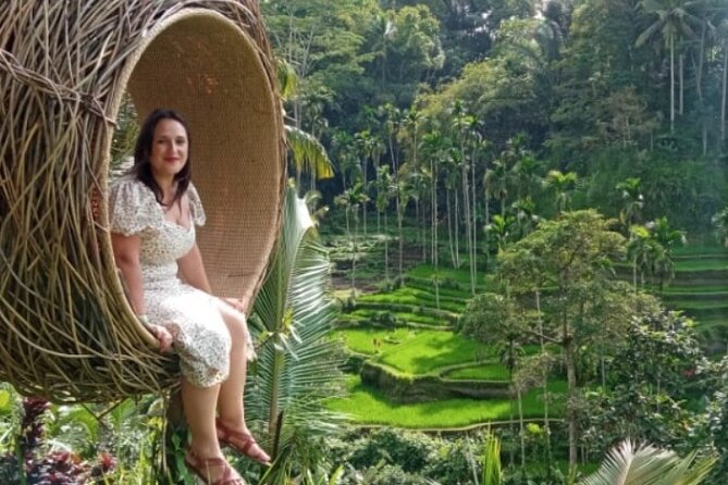 Bali Swing Hot Spring And Waterfall Private Guided Tour - Mount Batur and Lake Batur from Kintamani