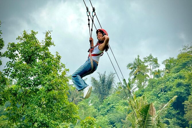 Bali Ubud Zipline, Monkey Forest and Waterfall Adventure - Key points to know before booking