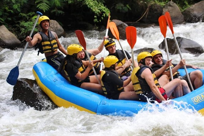 Bali White-Water Rafting Adventure - Hot showers, changing rooms, and the lunch question