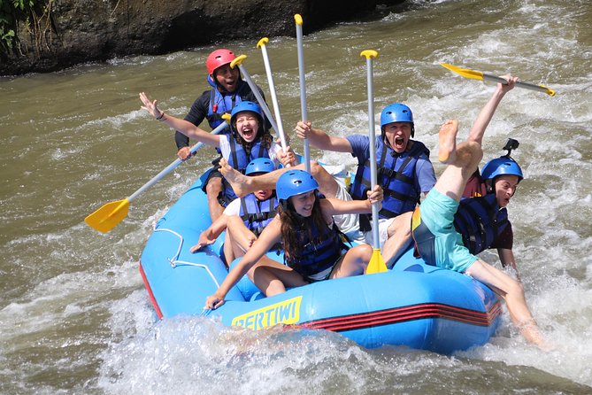 Bali White Water Rafting Ubud Ayung river rafting - Safety Gear and the Guide in Your Boat
