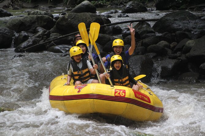 Bali White Water Rafting Yellow Garden - Key points at a glance