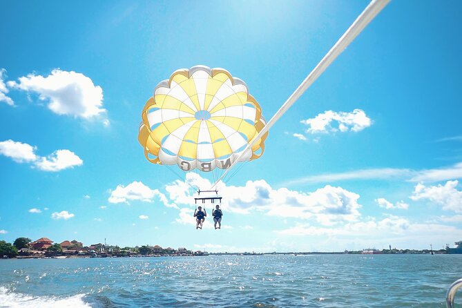 Bali: Zipline + Watersport Trio (Jetski, Parasailing, BananaBoat) - Booking advice for a smoother outing