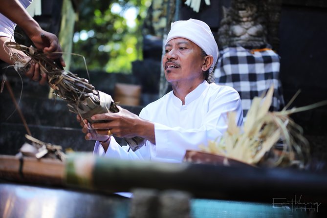 Balinese Village Experience - Holy water, a waterfall, and caves