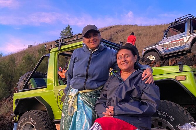 Batur Volcano Sunrise And Black Lava Jeep Adventure Tour - Sunrise From the Summit Area
