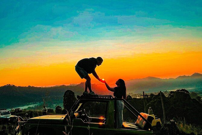 Batur Volcano Sunrise Jeep - The 4WD ride through farms and village roads